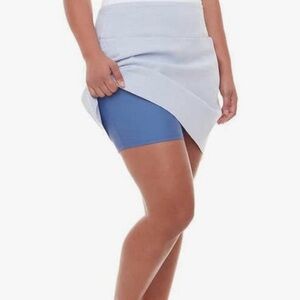 S.C. & Co. Blue Stripe 360° Tummy Control Skort XXL/ XXG
